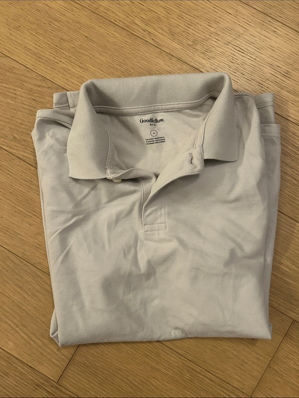 Goodfellow & Co Men's Polo Shirt - Light Taupe